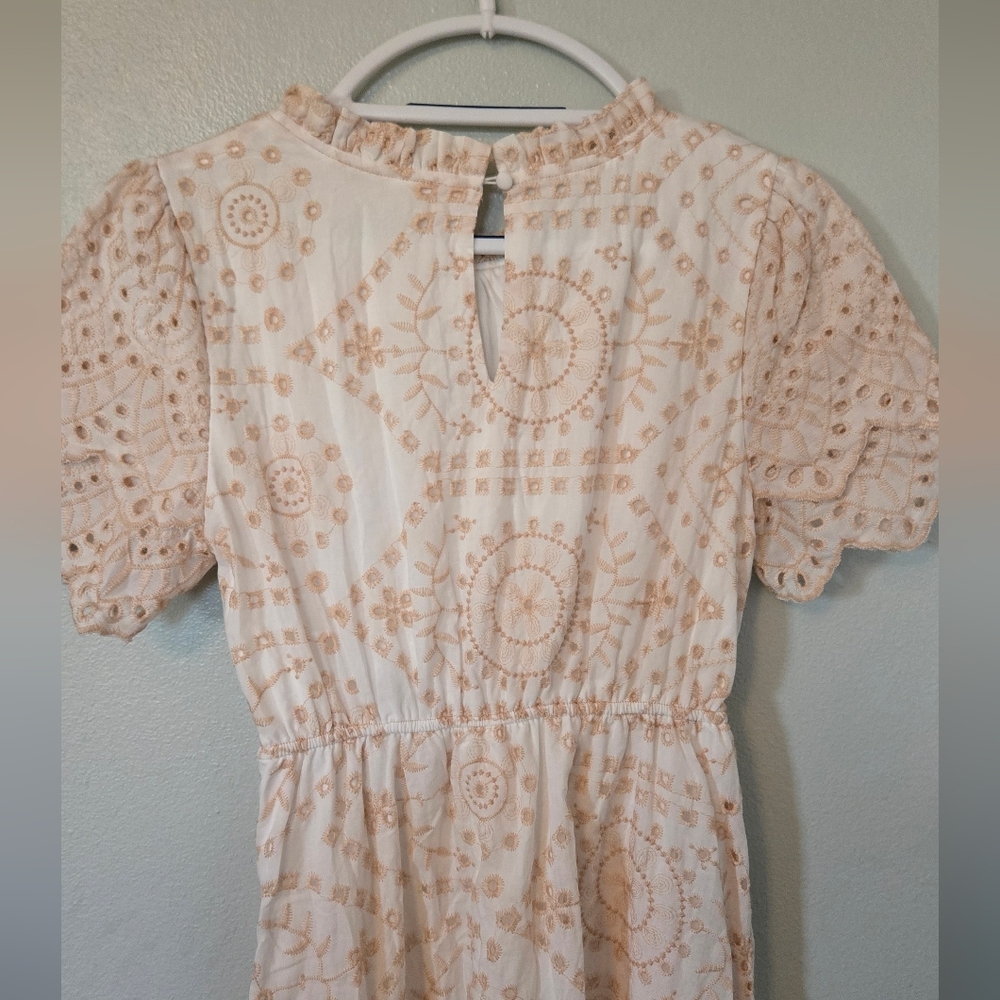 Baltic Born | NWOT Mirabel Eyelet Midi Dress Size Small - Picture 8 of 9